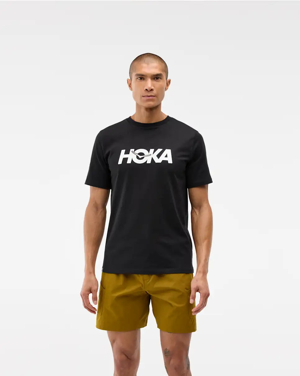 CAMISETA CON LOGO HOKA